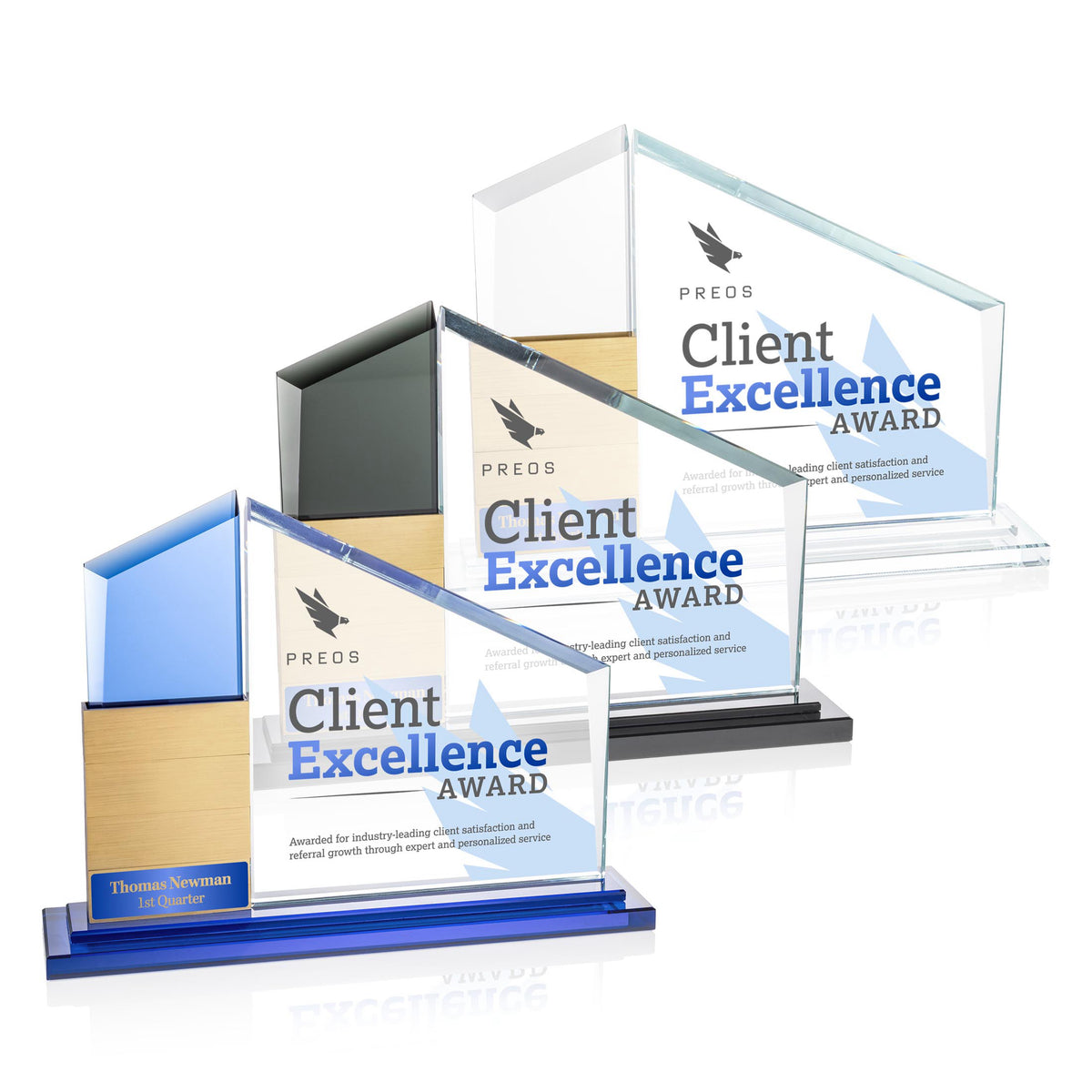 Castlewood Add-a-Block VividPrint™ Award - Gold