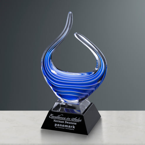 Blue Reflections Award 10-3/4"