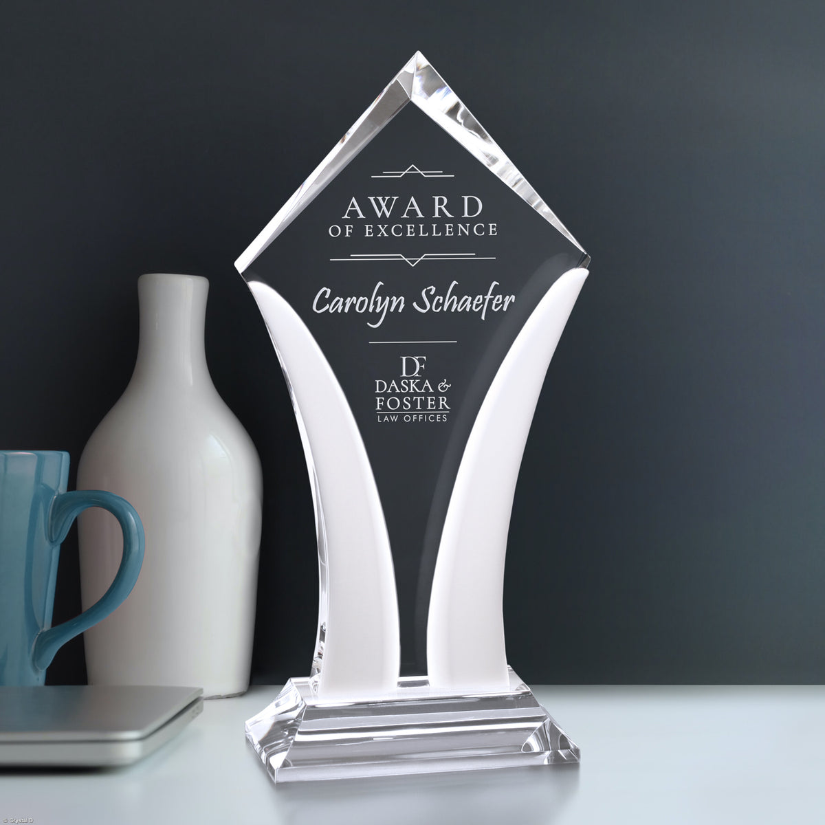 Aurora Award 10-1/2" - Crystal D
