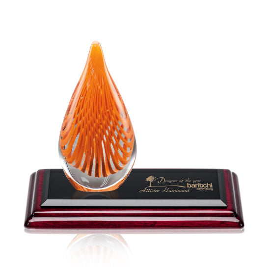 Aventura Award on Rosewood Base