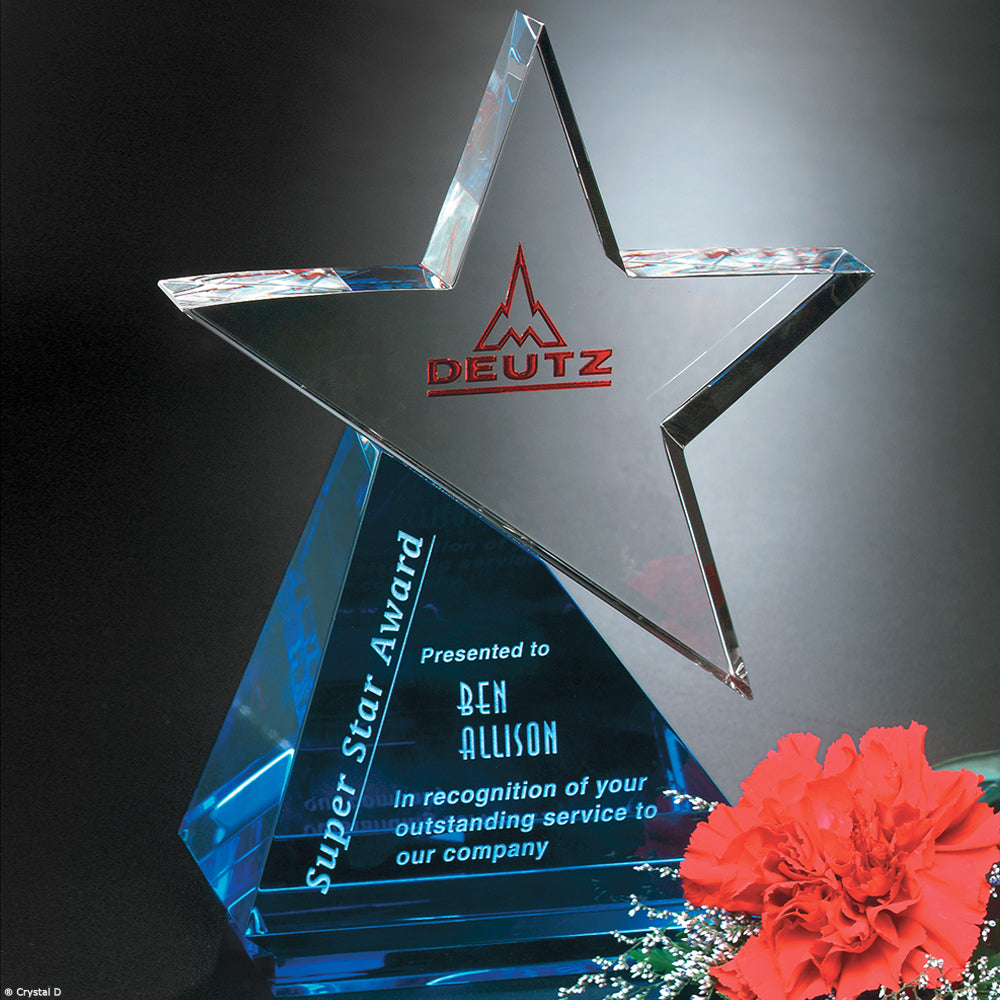Azure Star 6-1/2" - Crystal D