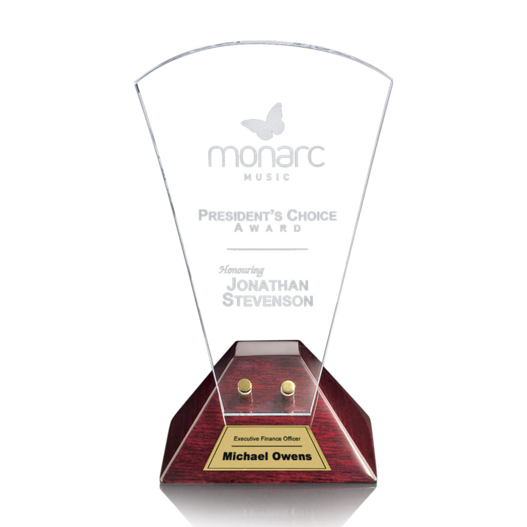 Carlyle Starfire Crystal Crescent Award