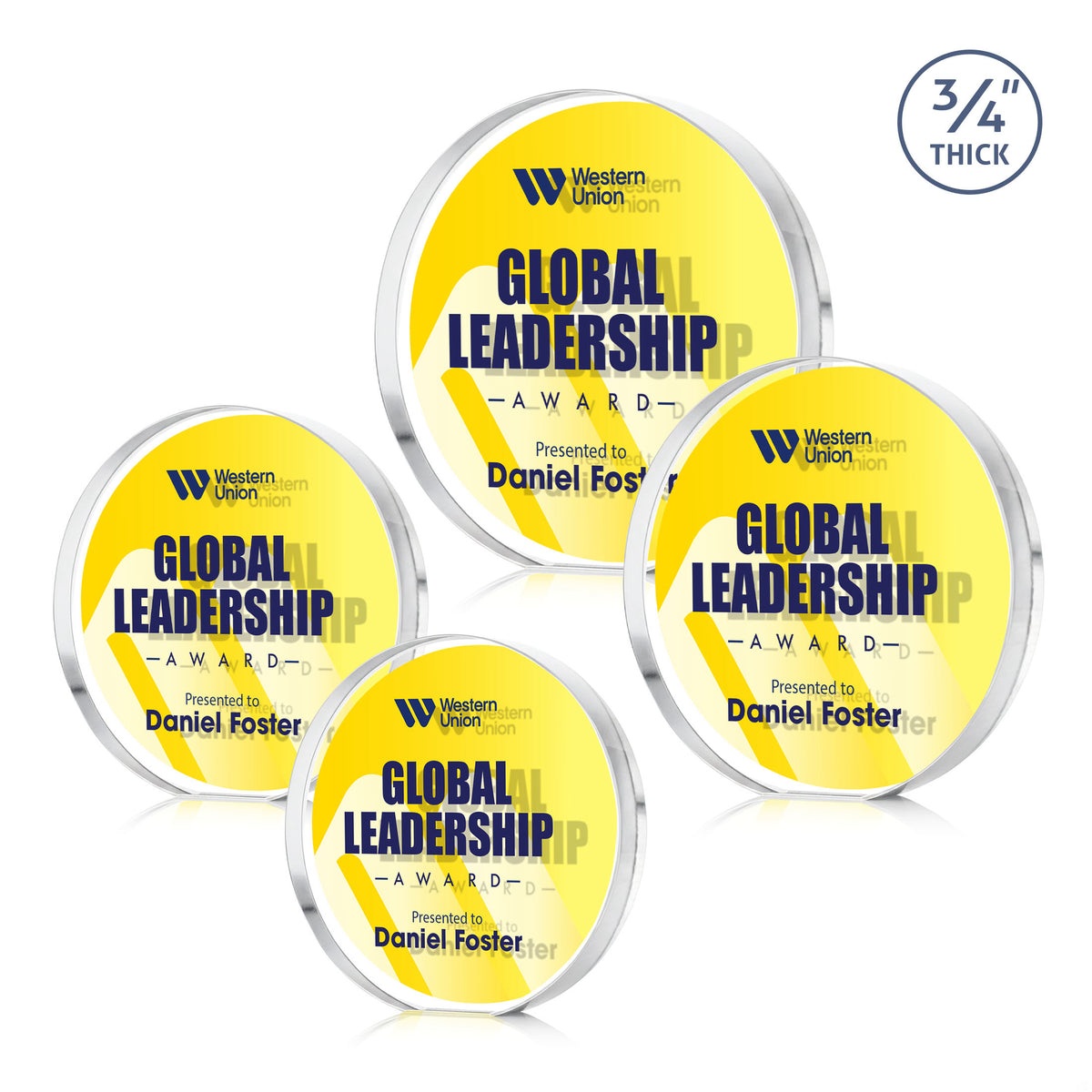 Gainsborough Circle VividPrint™ Double Sided Award