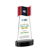 Flag VividPrint™ Award on Alberton Base