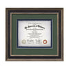 Tuscan Artisan Paper Certificate Framed Award