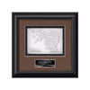 Monarch Cast Paper Framed Award