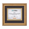 Regal Artisan Paper Certificate Framed Award