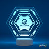 LED Acrylic Sign or Award — Shape and Base Options