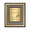 Jasper Certificate TexEtch Horiz Framed Award