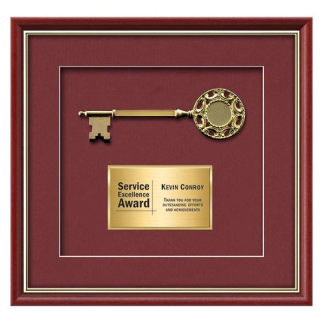 Baron Key Framed Award