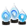 Caspian Art Glass Award – Base & Size Options
