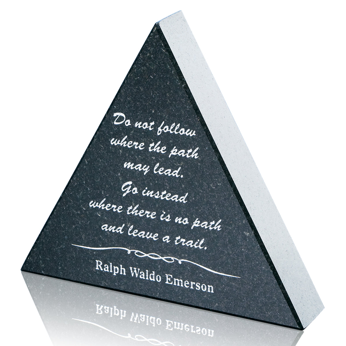 Granite Paperweight - Triangle