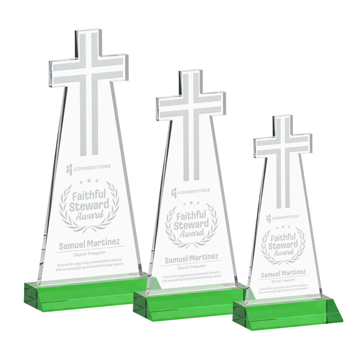 Cross Award - Green