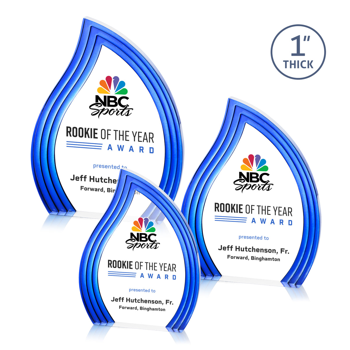 Tidworth Blaze VividPrint™ Award - Blue