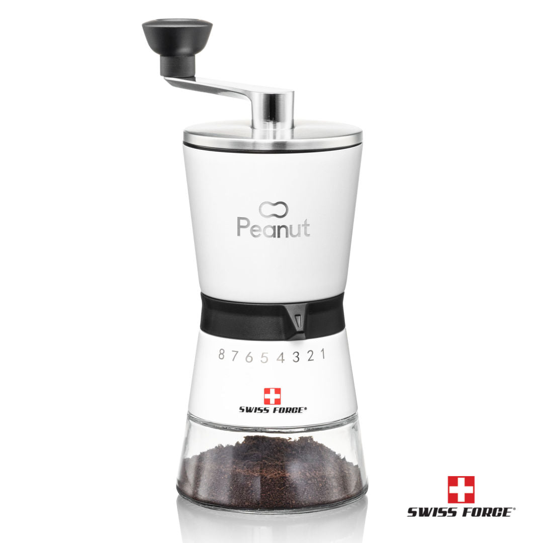 Swiss Force® Aero Coffee Grinder – White