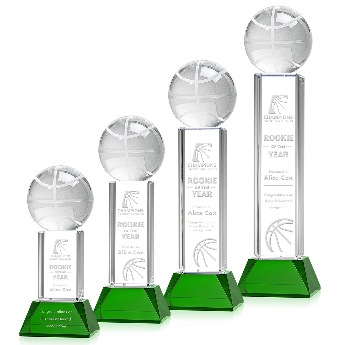 Basketball Award on Stowe Base