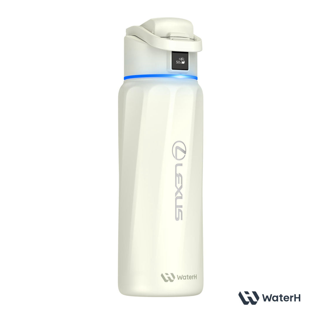 Water H® Boost Chug Lid Smart Bottle - 32oz — Ivory White — BDH7002-IW