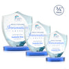 Scudo Shield VividPrint™ Award on Alberton Base