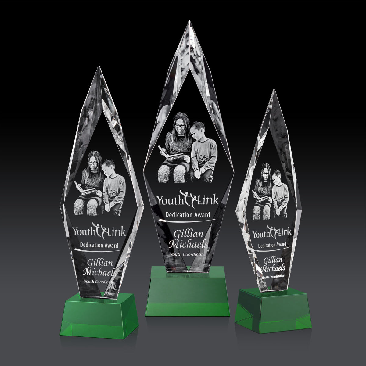 Manilow Award on Robson Base (3D)