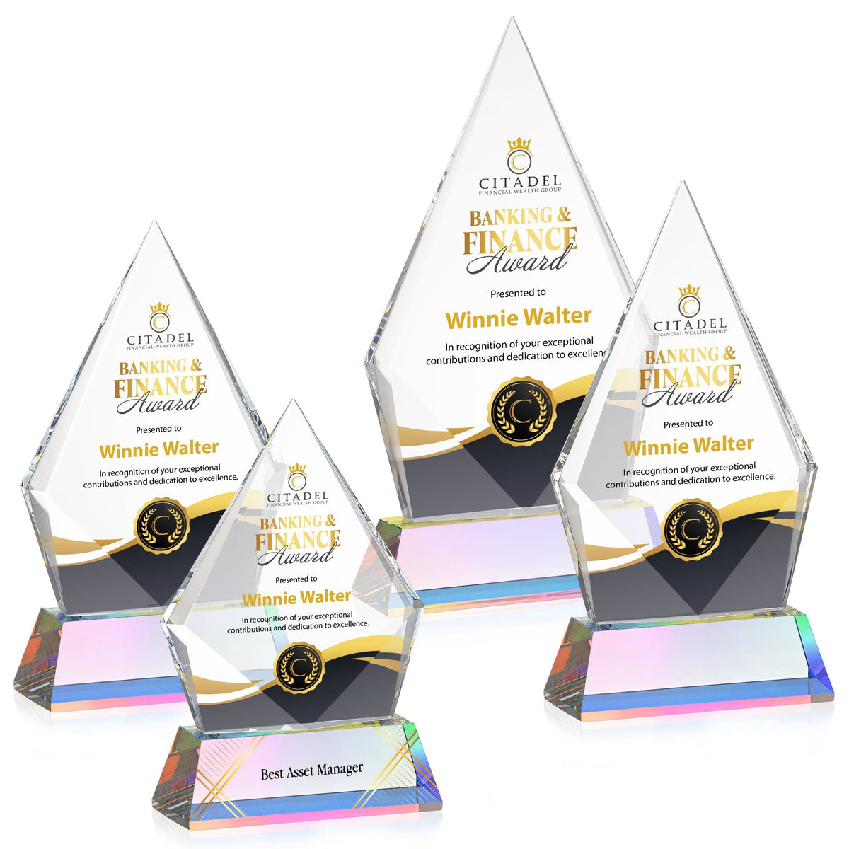 Shelton VividPrint™ Award on Newhaven Base