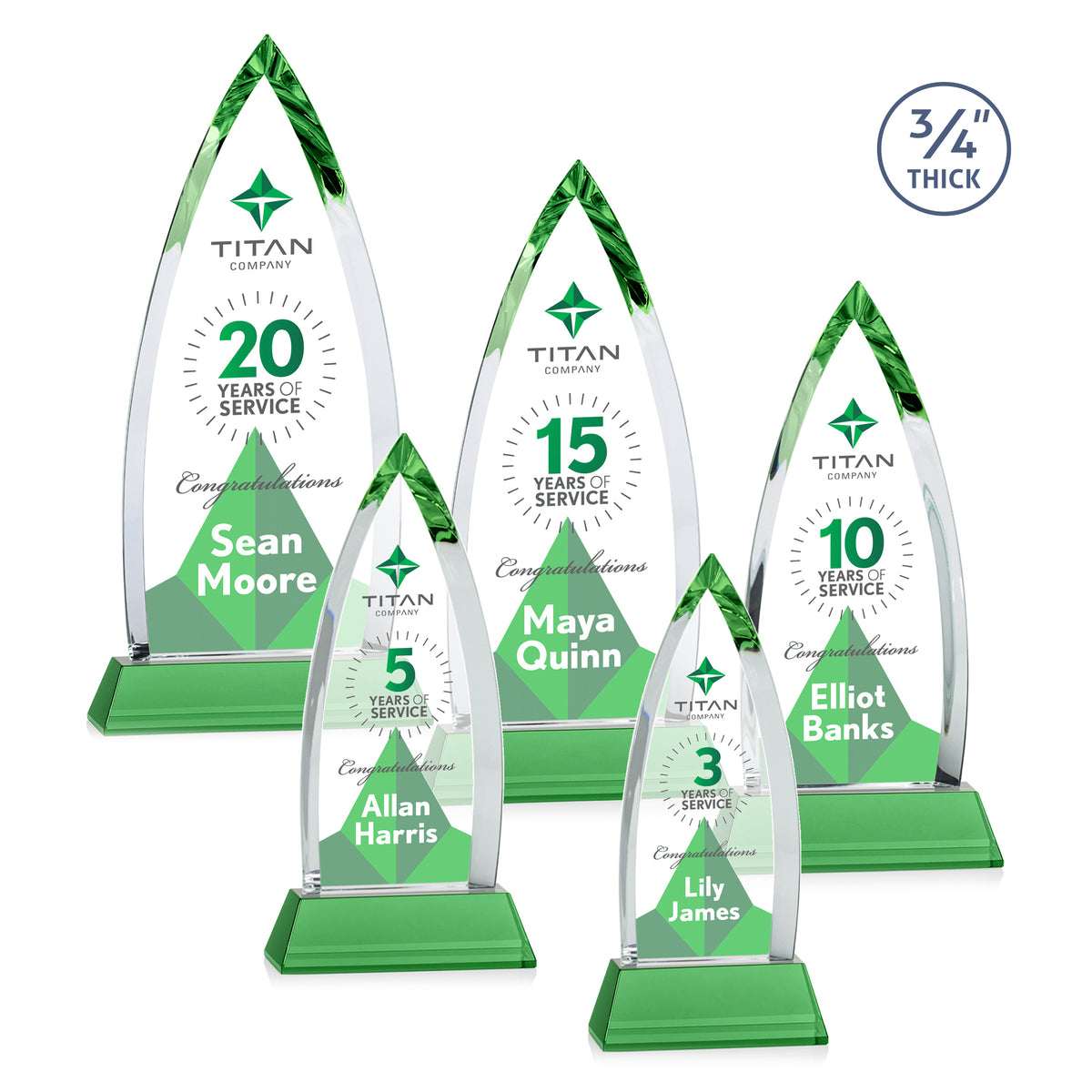 Shildon VividPrint™ Award on Newhaven - Green