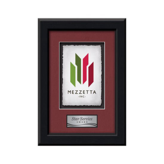 Myriad VividPrint Artisan Paper Framed Award