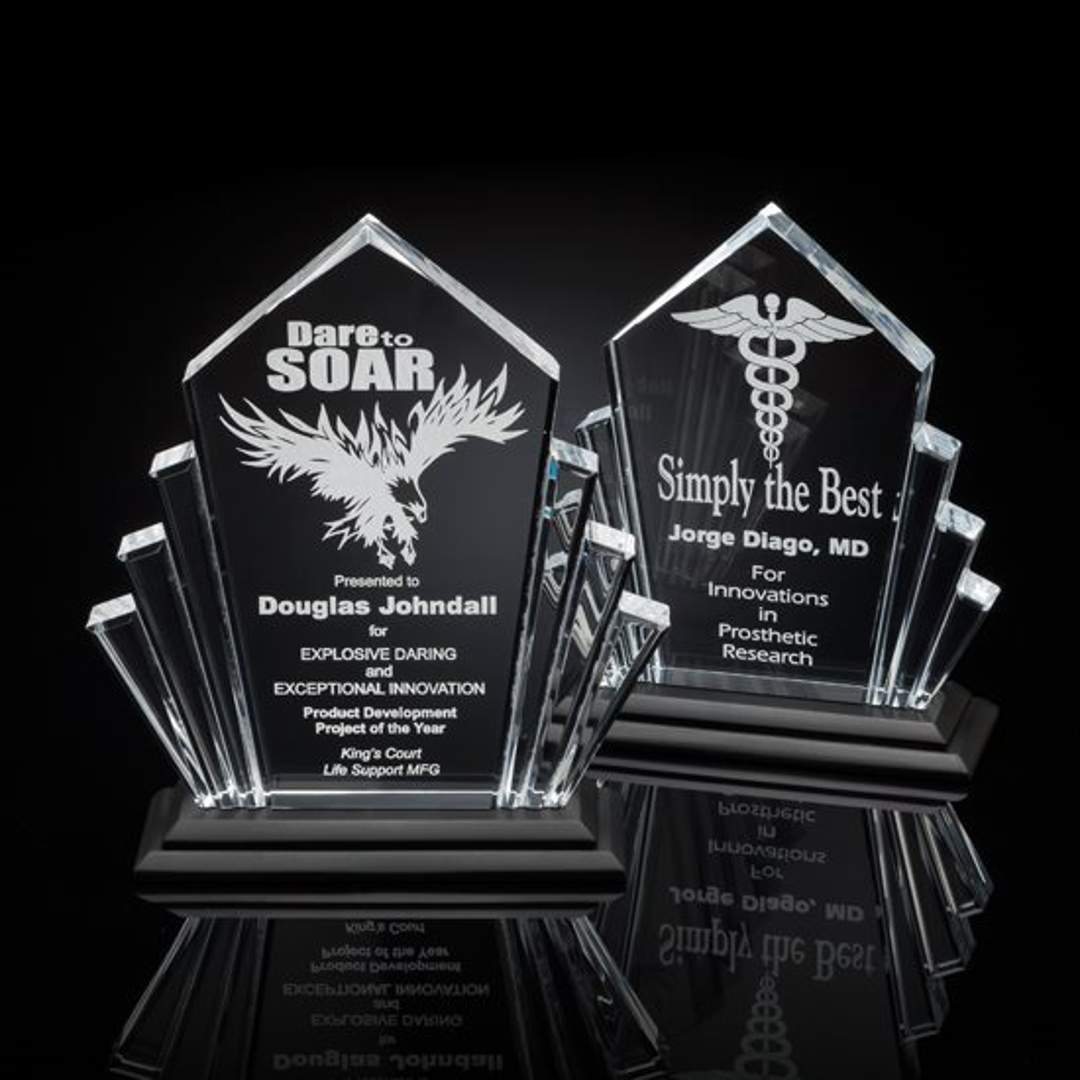 Flash Award - Acrylic/Black