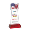 Flag VividPrint™ Award on Hartford Base