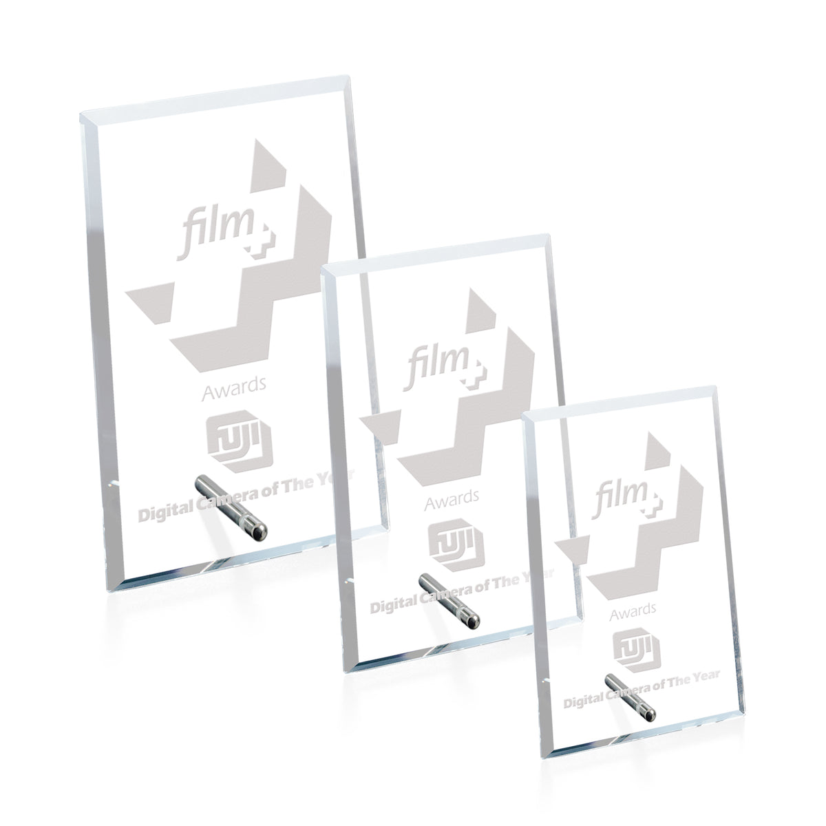 Windsor Rectangle Vertical Award - Chrome