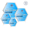 Gilford Hexagon VividPrint™ Double Sided Award
