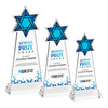 Star of David VividPrint™ Award on Hartford Base