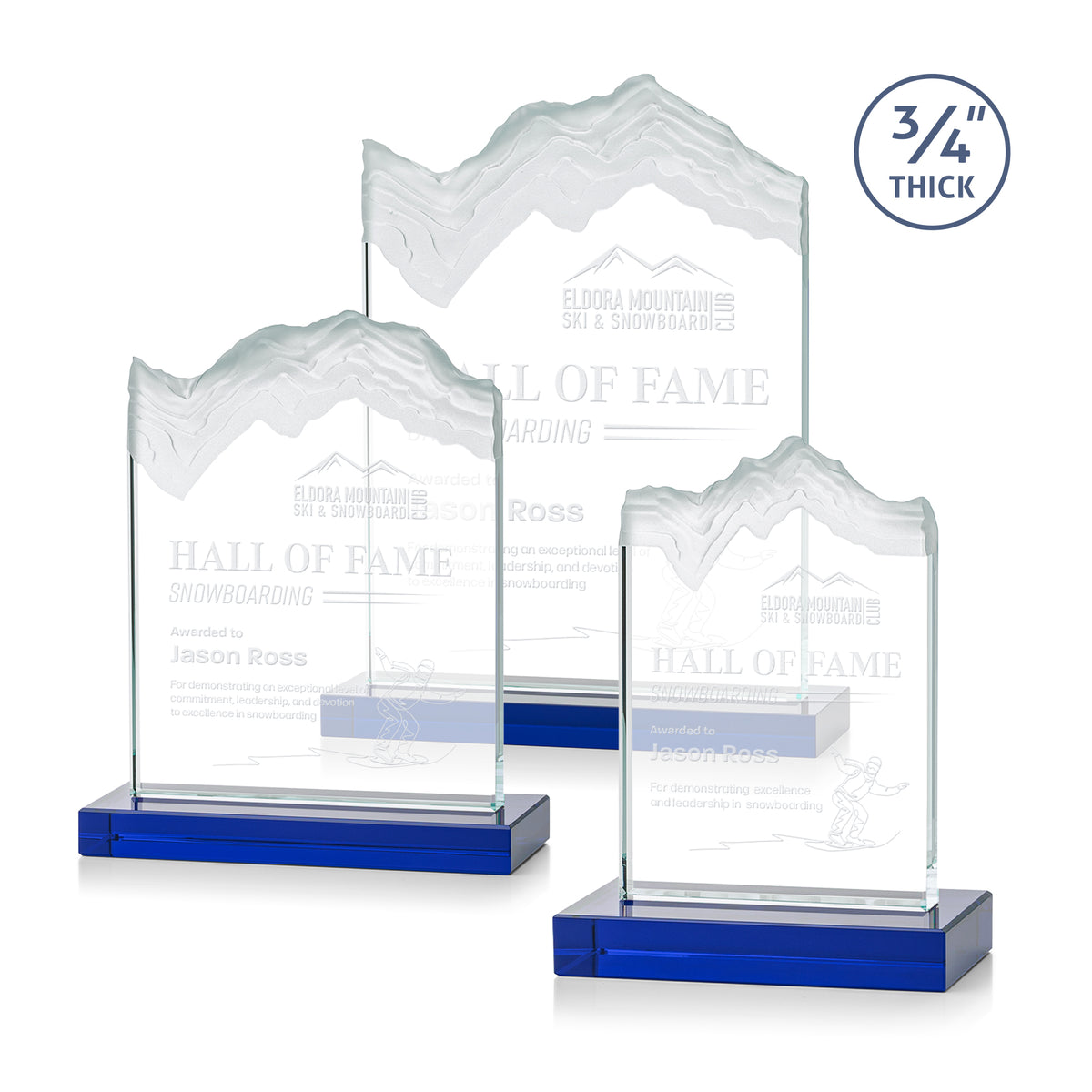 Kilimanjaro Award - Blue
