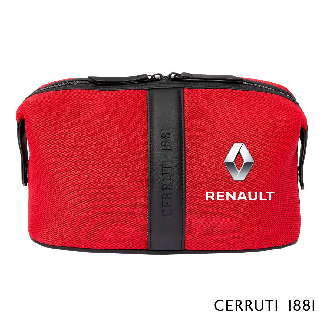 Cerruti 1881® Mesh Cosmetic Case – Red