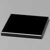 Beveled Black Glass Award Base — Shape and Dimensions
