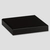 Beveled Black Glass Award Base — Shape and Dimensions