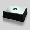 Black Mirrored Lighted Award Base — Shape and Size