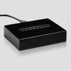 Black Piano Finish Lighted Rectangle Base — Dimensions