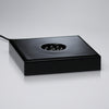 Black Piano Finish Lighted Square Base — Size Options