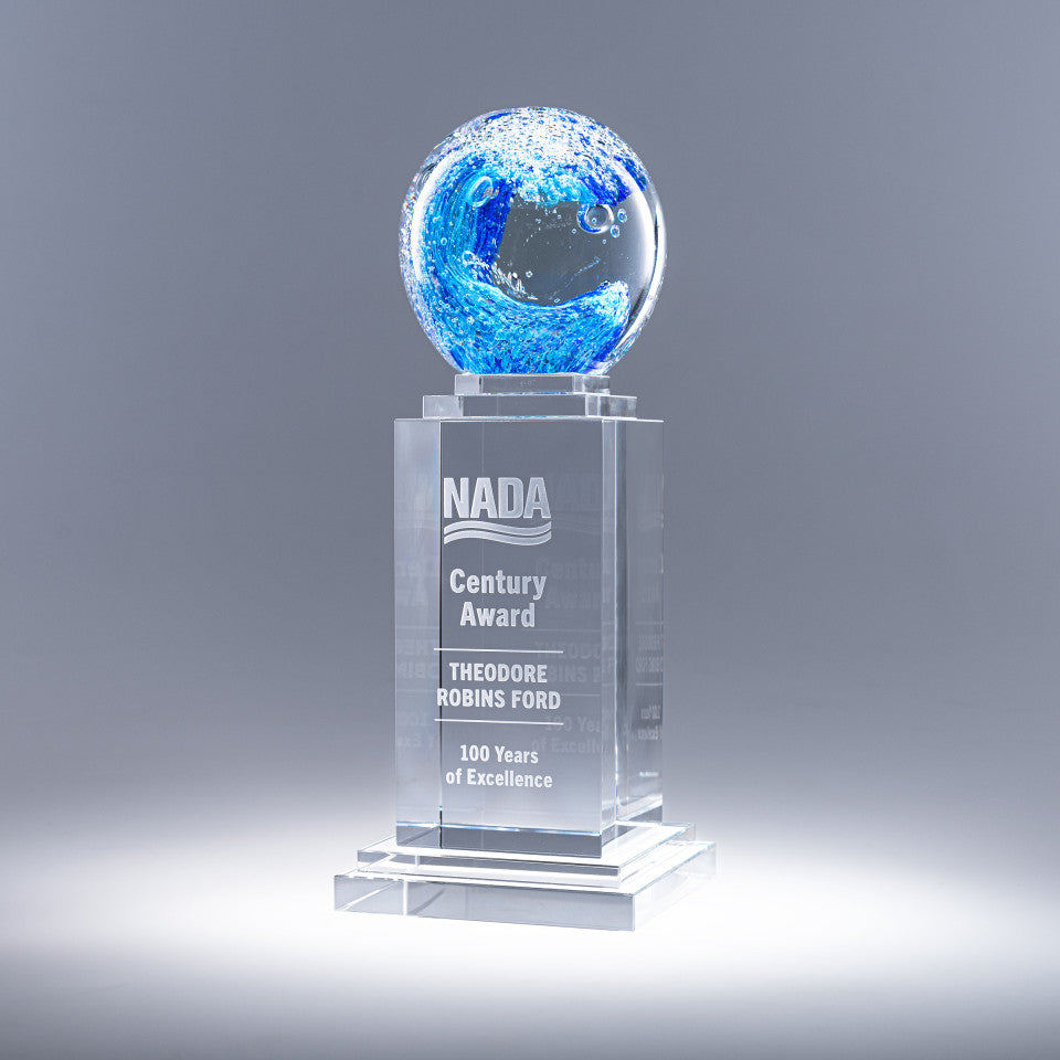 Breaker art glass award