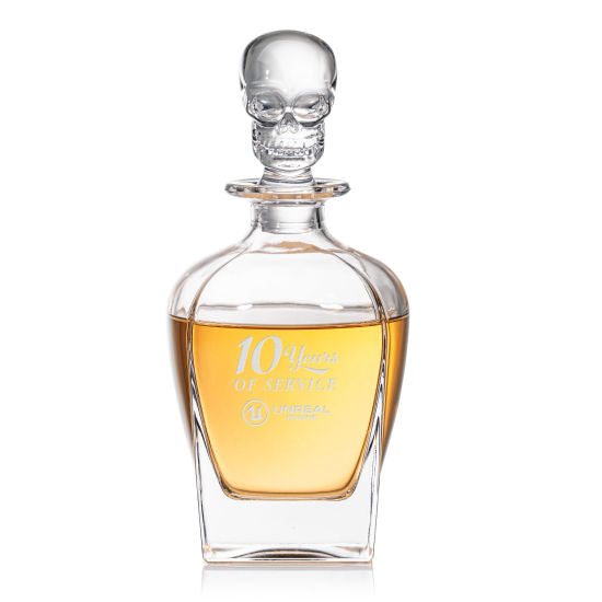 Delrina Skull Decanter personalized decanter