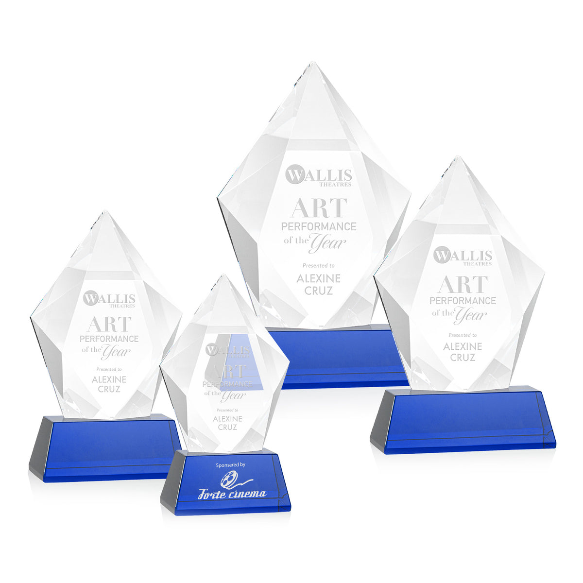 Devron Award on Base - Blue