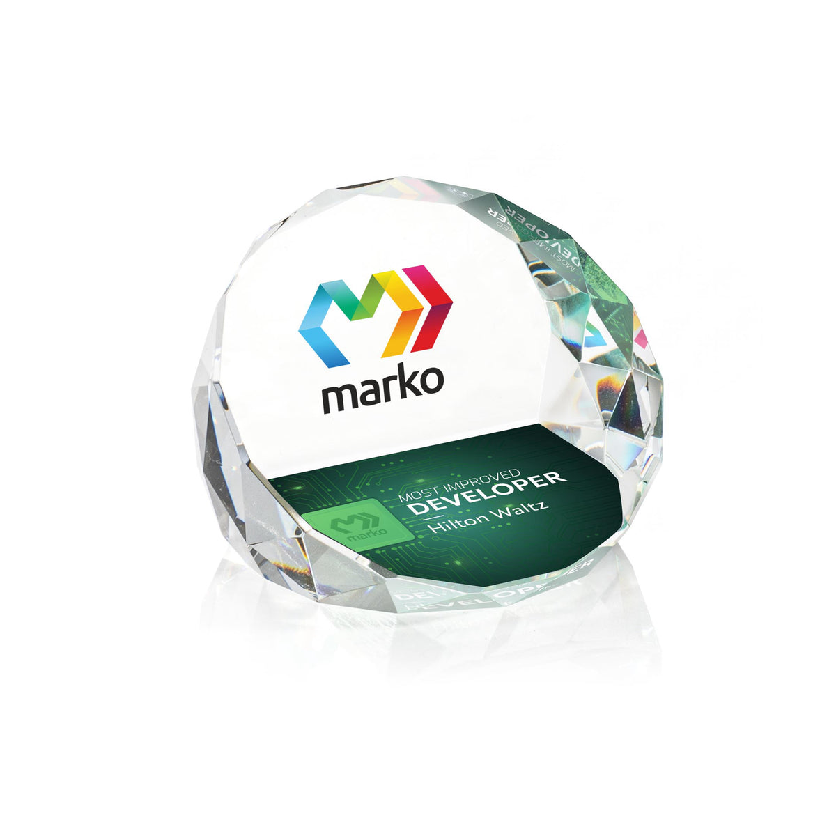 Chiltern VividPrint™ Paperweight - Clear