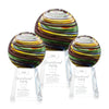 Lunar Art Glass Award – Base & Size Options