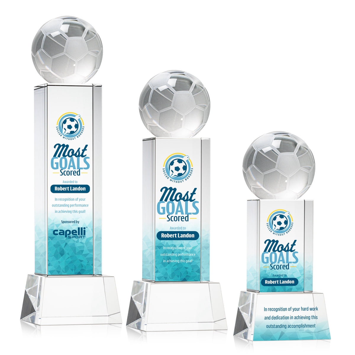 Soccer Ball VividPrint™ Award on Belcroft