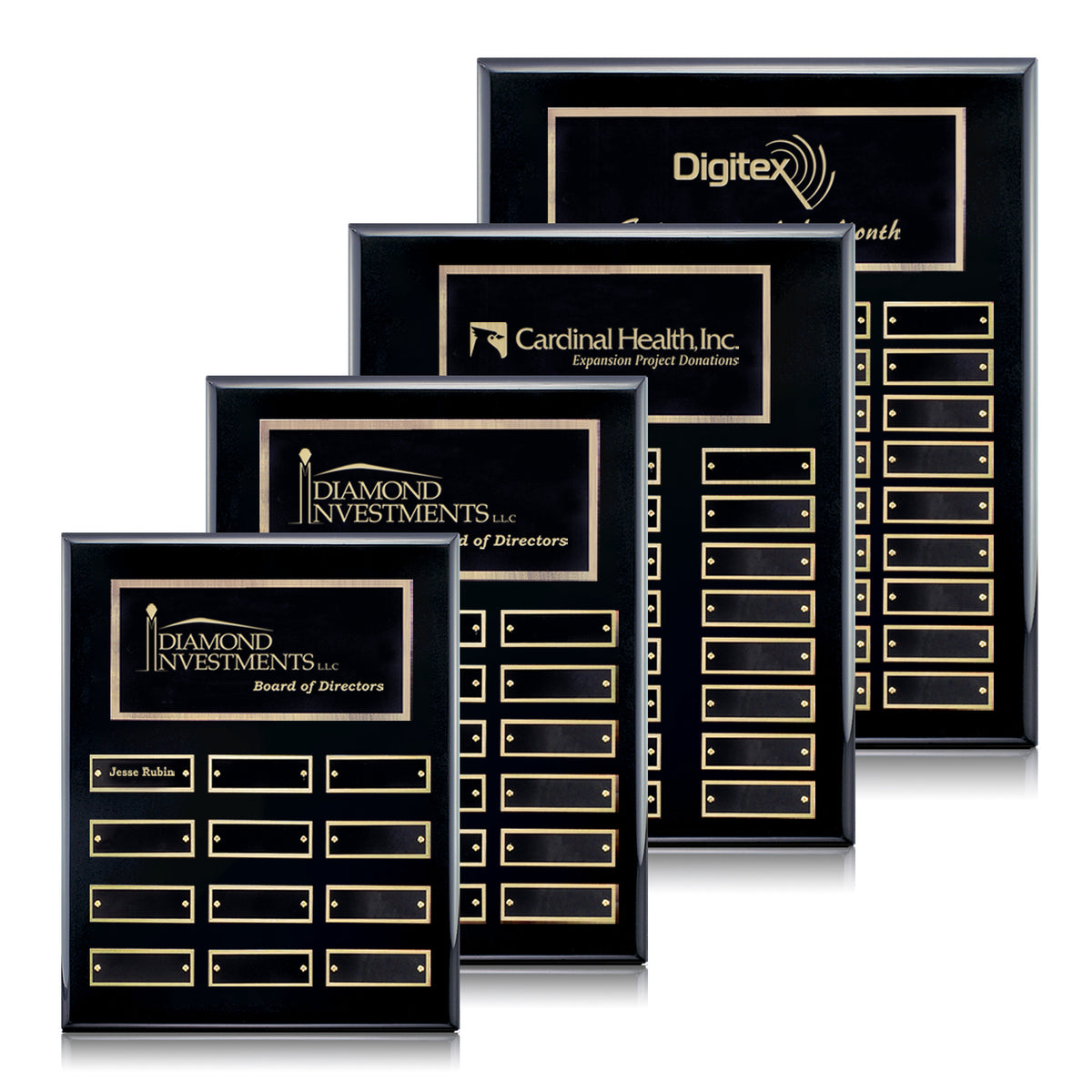 Oakleigh Perpetual Plaque — Vertical Options