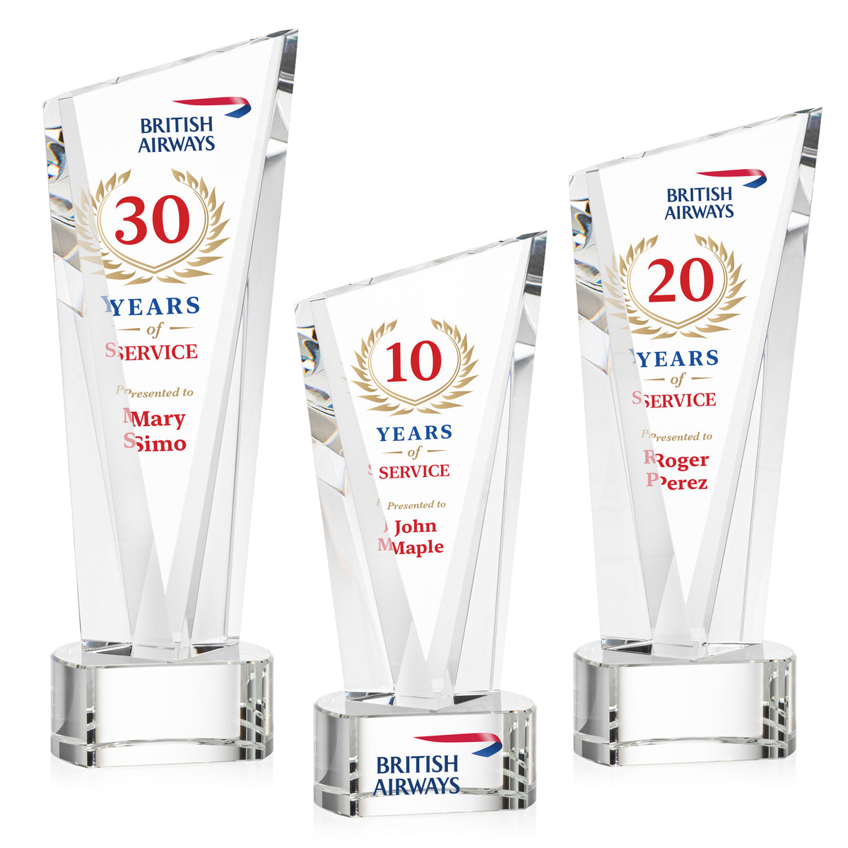 Plymouth VividPrint™ Award on Paragon Base