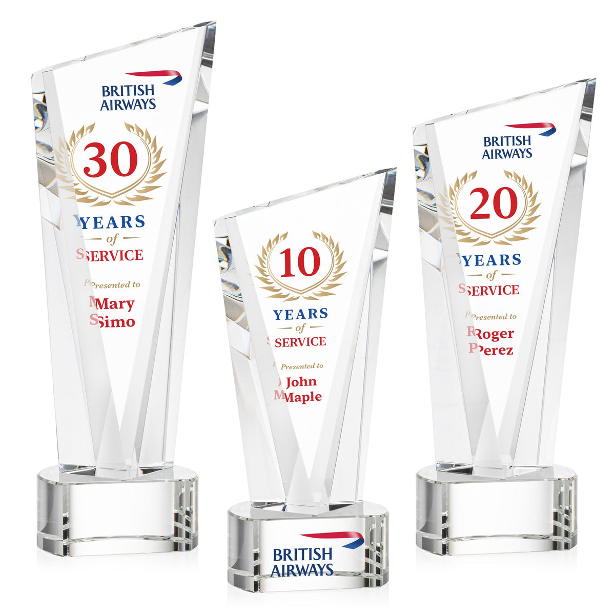 Plymouth VividPrint™ Award on Paragon Base
