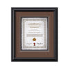 Monarch Artisan Paper Certificate Framed Award