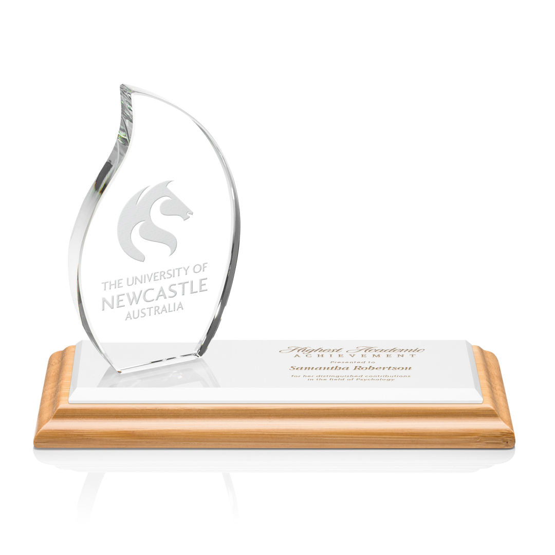 Northam Flame Award - Deep Etch