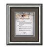 Grazia Artisan Paper Certificate Framed Award